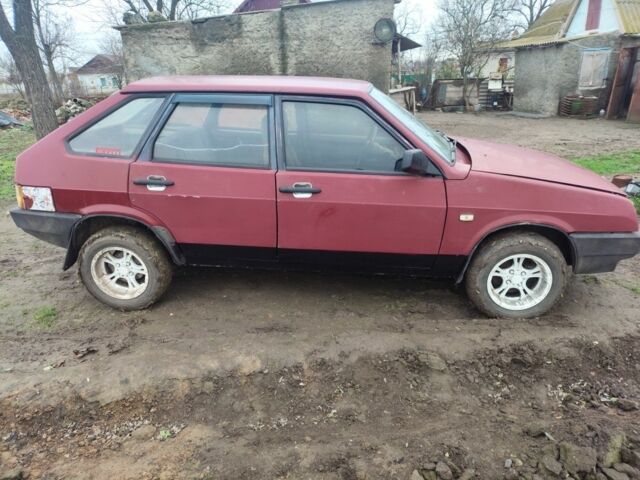 Червоний ВАЗ 2109, об'ємом двигуна 1.3 л та пробігом 147 тис. км за 711 $, фото 1 на Automoto.ua