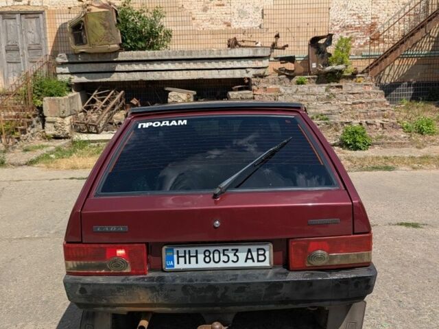 Красный ВАЗ 2109, объемом двигателя 1.5 л и пробегом 14 тыс. км за 1550 $, фото 2 на Automoto.ua