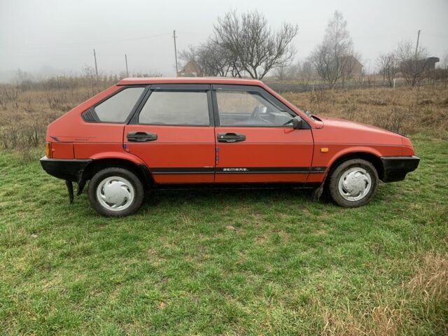 Красный ВАЗ 2109, объемом двигателя 1.3 л и пробегом 58 тыс. км за 992 $, фото 7 на Automoto.ua