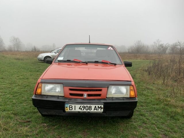 Красный ВАЗ 2109, объемом двигателя 1.3 л и пробегом 58 тыс. км за 992 $, фото 2 на Automoto.ua