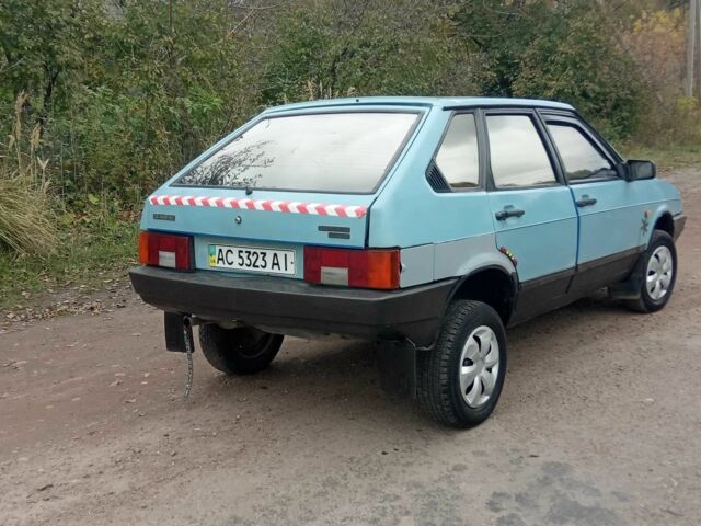 Серый ВАЗ 2109, объемом двигателя 1.5 л и пробегом 330 тыс. км за 594 $, фото 15 на Automoto.ua