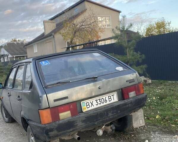 Серый ВАЗ 2109, объемом двигателя 1.5 л и пробегом 450 тыс. км за 550 $, фото 1 на Automoto.ua