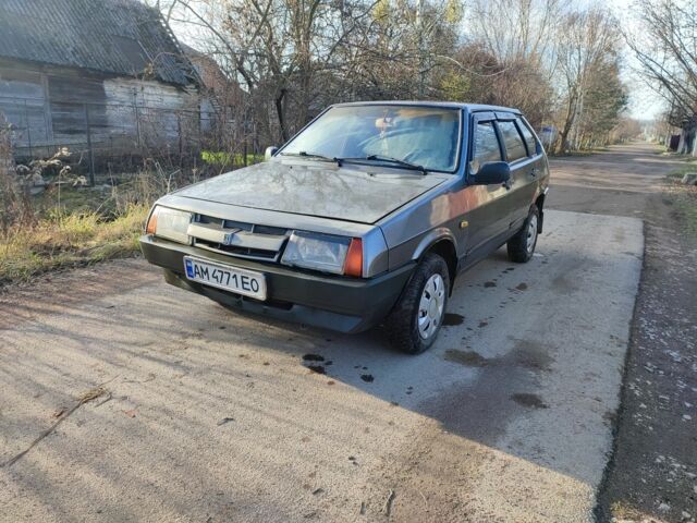 Сірий ВАЗ 2109, об'ємом двигуна 1.3 л та пробігом 200 тис. км за 750 $, фото 1 на Automoto.ua