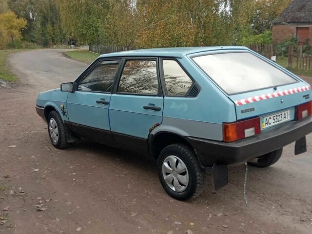 Серый ВАЗ 2109, объемом двигателя 1.5 л и пробегом 330 тыс. км за 594 $, фото 14 на Automoto.ua