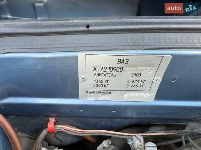 Сірий ВАЗ 2109, об'ємом двигуна 1.29 л та пробігом 20 тис. км за 3000 $, фото 17 на Automoto.ua