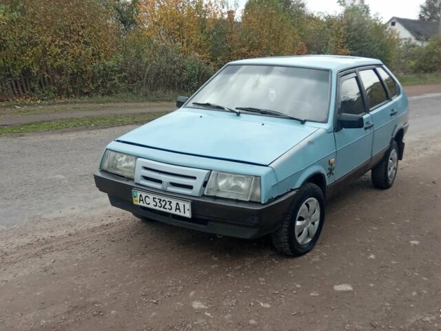 Серый ВАЗ 2109, объемом двигателя 1.5 л и пробегом 330 тыс. км за 594 $, фото 13 на Automoto.ua