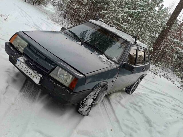 Сірий ВАЗ 2109, об'ємом двигуна 1.5 л та пробігом 198 тис. км за 463 $, фото 1 на Automoto.ua