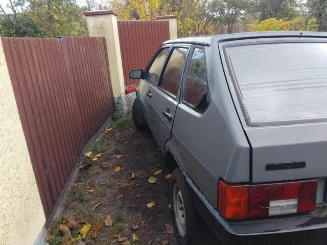 Серый ВАЗ 2109, объемом двигателя 1.3 л и пробегом 165 тыс. км за 504 $, фото 1 на Automoto.ua