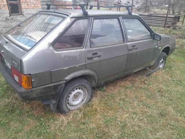 Серый ВАЗ 2109, объемом двигателя 1 л и пробегом 134 тыс. км за 356 $, фото 3 на Automoto.ua