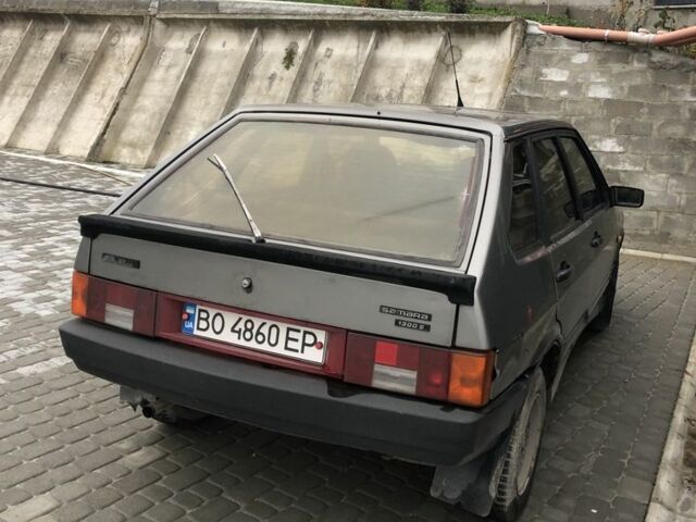 Серый ВАЗ 2109, объемом двигателя 1.3 л и пробегом 37 тыс. км за 1308 $, фото 1 на Automoto.ua