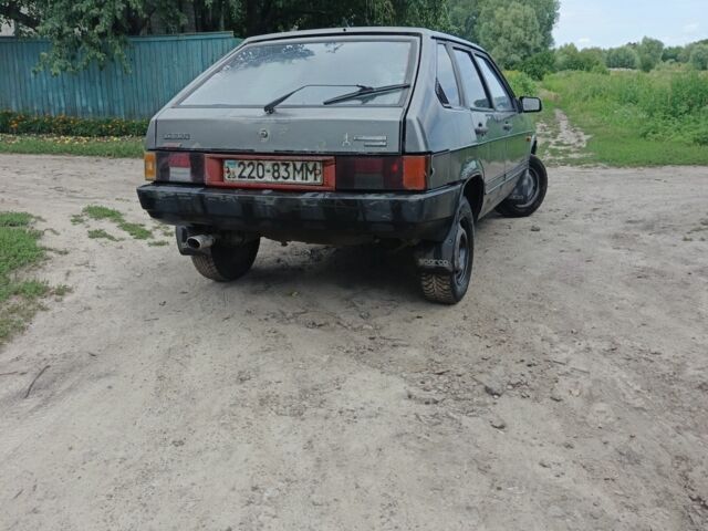 Сірий ВАЗ 2109, об'ємом двигуна 1 л та пробігом 1 тис. км за 673 $, фото 1 на Automoto.ua