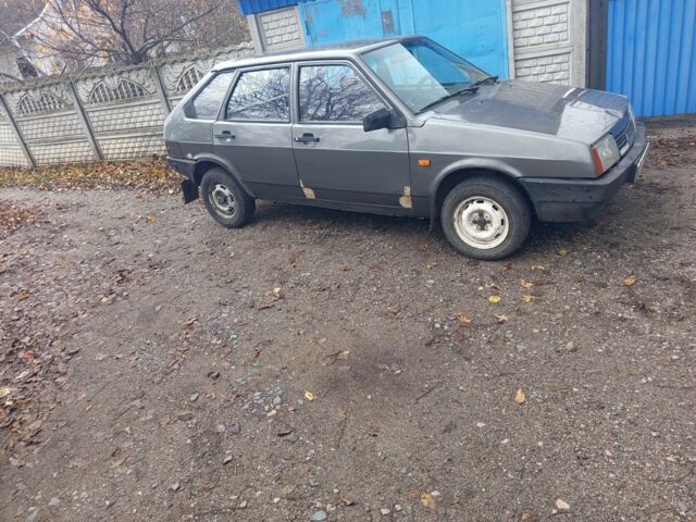Сірий ВАЗ 2109, об'ємом двигуна 2 л та пробігом 100 тис. км за 594 $, фото 4 на Automoto.ua