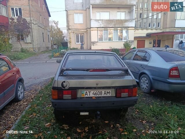Серый ВАЗ 2109, объемом двигателя 1.5 л и пробегом 180 тыс. км за 400 $, фото 3 на Automoto.ua