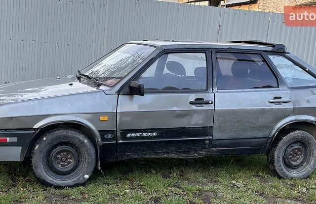 Сірий ВАЗ 2109, об'ємом двигуна 1.3 л та пробігом 203 тис. км за 600 $, фото 1 на Automoto.ua