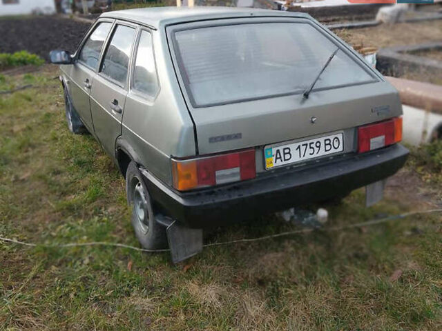 Серый ВАЗ 2109, объемом двигателя 1.5 л и пробегом 124 тыс. км за 1100 $, фото 1 на Automoto.ua