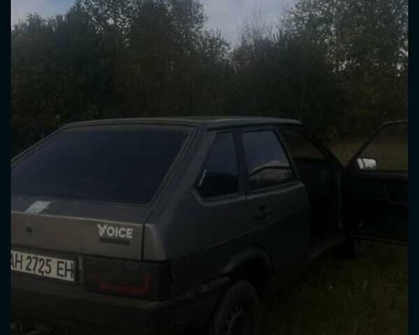 Серый ВАЗ 2109, объемом двигателя 1.5 л и пробегом 90 тыс. км за 637 $, фото 1 на Automoto.ua