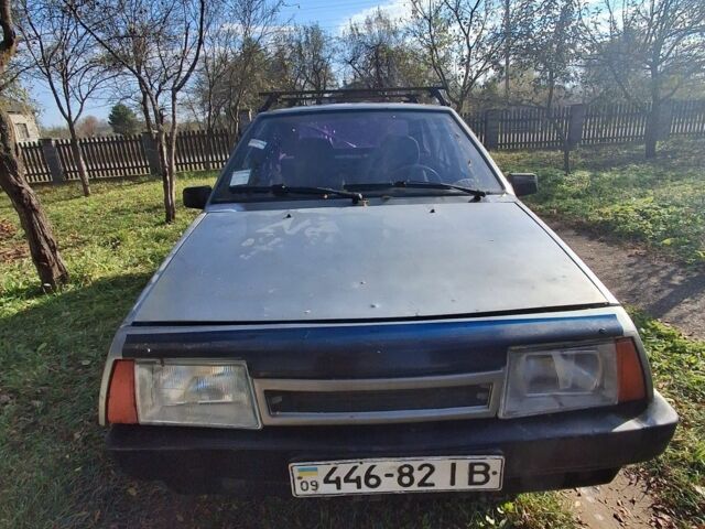 Серый ВАЗ 2109, объемом двигателя 1.3 л и пробегом 98 тыс. км за 650 $, фото 1 на Automoto.ua