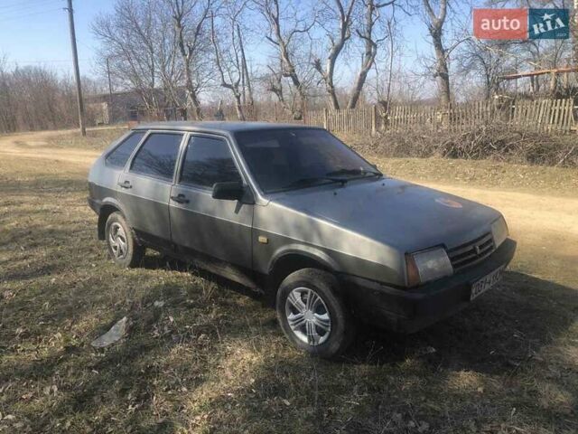 Серый ВАЗ 2109, объемом двигателя 1.5 л и пробегом 203 тыс. км за 600 $, фото 1 на Automoto.ua