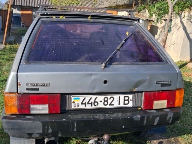 Серый ВАЗ 2109, объемом двигателя 1.3 л и пробегом 98 тыс. км за 650 $, фото 4 на Automoto.ua