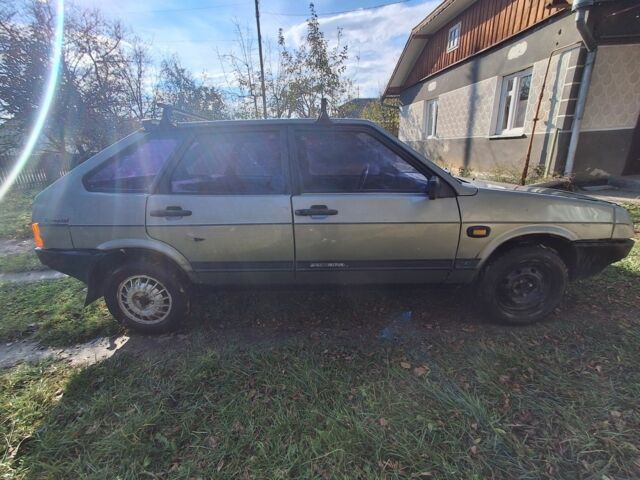 Серый ВАЗ 2109, объемом двигателя 1.3 л и пробегом 98 тыс. км за 650 $, фото 2 на Automoto.ua