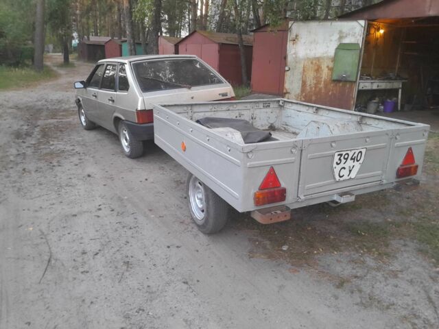 Серый ВАЗ 2109, объемом двигателя 1.5 л и пробегом 100 тыс. км за 1250 $, фото 1 на Automoto.ua