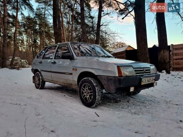 Серый ВАЗ 2109, объемом двигателя 1.5 л и пробегом 50 тыс. км за 1400 $, фото 1 на Automoto.ua