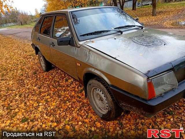 Серый ВАЗ 2109, объемом двигателя 1.5 л и пробегом 120 тыс. км за 750 $, фото 1 на Automoto.ua