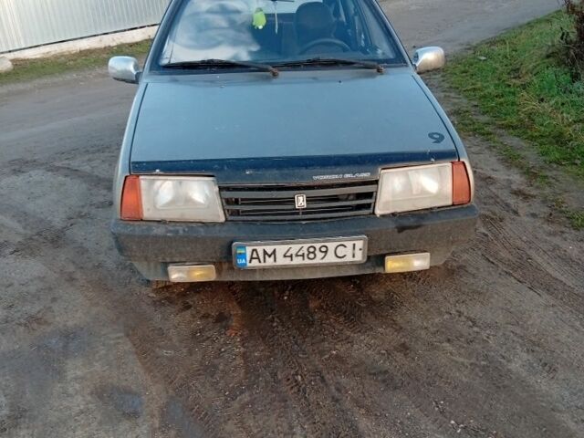 Серый ВАЗ 2109, объемом двигателя 1.5 л и пробегом 350 тыс. км за 667 $, фото 2 на Automoto.ua