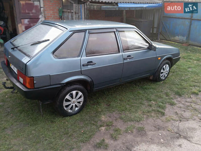 Серый ВАЗ 2109, объемом двигателя 1.5 л и пробегом 286 тыс. км за 1400 $, фото 1 на Automoto.ua
