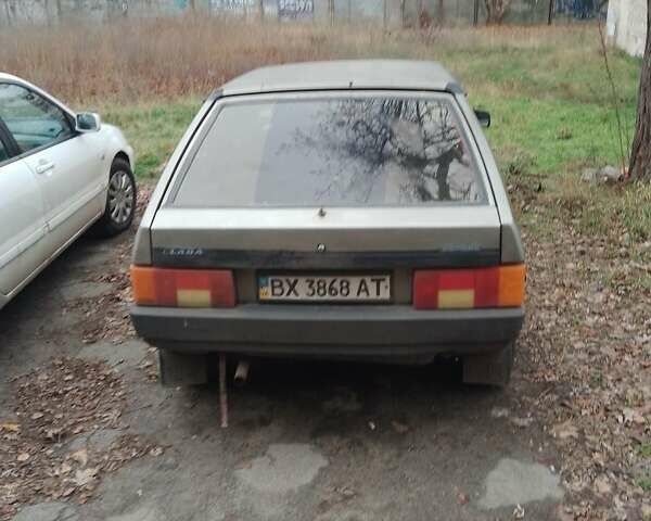 Серый ВАЗ 2109, объемом двигателя 1 л и пробегом 200 тыс. км за 1500 $, фото 1 на Automoto.ua