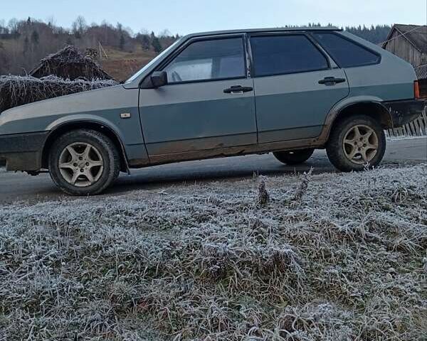 Серый ВАЗ 2109, объемом двигателя 1.5 л и пробегом 219 тыс. км за 550 $, фото 1 на Automoto.ua