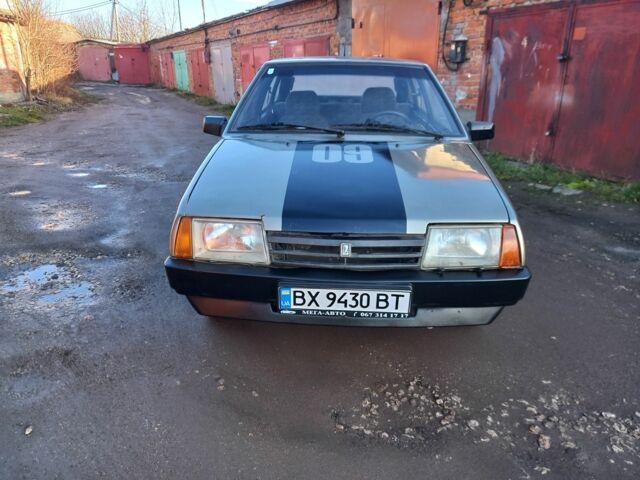 Серый ВАЗ 2109, объемом двигателя 1.5 л и пробегом 252 тыс. км за 800 $, фото 1 на Automoto.ua