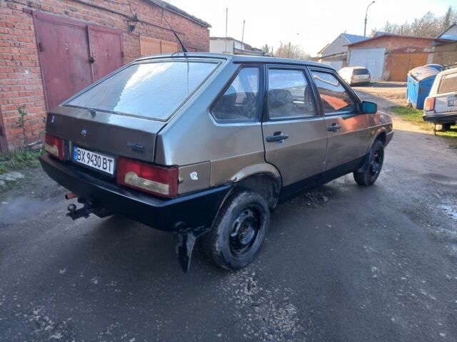 Серый ВАЗ 2109, объемом двигателя 1.5 л и пробегом 252 тыс. км за 800 $, фото 3 на Automoto.ua