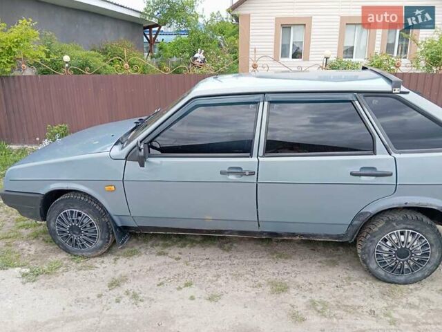 Серый ВАЗ 2109, объемом двигателя 1.45 л и пробегом 121 тыс. км за 1450 $, фото 1 на Automoto.ua