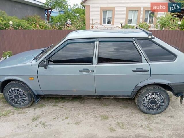 Сірий ВАЗ 2109, об'ємом двигуна 1.45 л та пробігом 23 тис. км за 1450 $, фото 4 на Automoto.ua