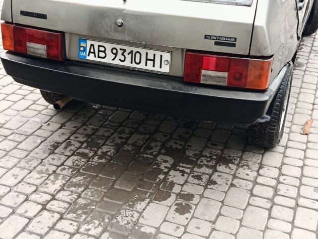 Серый ВАЗ 2109, объемом двигателя 1.5 л и пробегом 280 тыс. км за 1600 $, фото 3 на Automoto.ua