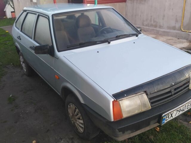 Серый ВАЗ 2109, объемом двигателя 1.6 л и пробегом 2 тыс. км за 750 $, фото 4 на Automoto.ua