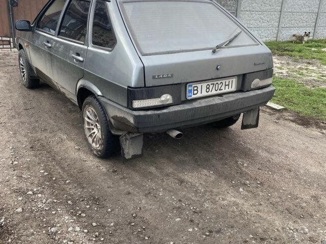 Серый ВАЗ 2109, объемом двигателя 1.6 л и пробегом 290 тыс. км за 2300 $, фото 3 на Automoto.ua