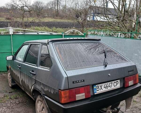 Серый ВАЗ 2109, объемом двигателя 1.6 л и пробегом 170 тыс. км за 1500 $, фото 3 на Automoto.ua