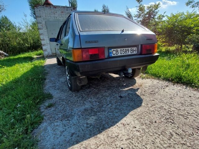 Серый ВАЗ 2109, объемом двигателя 1.6 л и пробегом 205 тыс. км за 1700 $, фото 4 на Automoto.ua