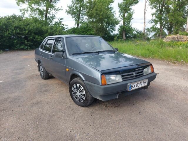 Серый ВАЗ 2109, объемом двигателя 1.6 л и пробегом 187 тыс. км за 1750 $, фото 1 на Automoto.ua