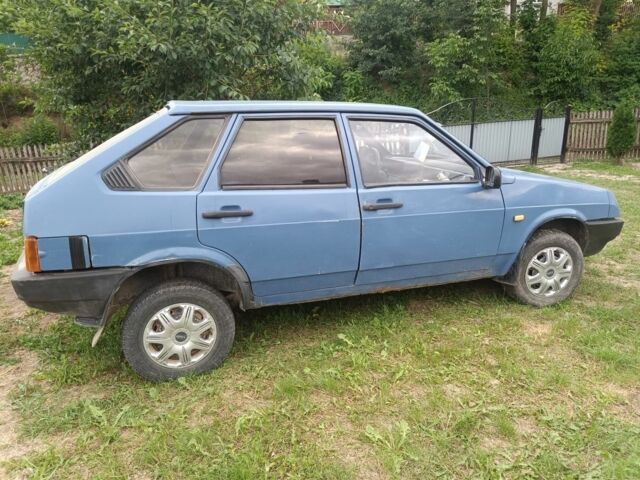 Синий ВАЗ 2109, объемом двигателя 1.3 л и пробегом 1 тыс. км за 550 $, фото 4 на Automoto.ua