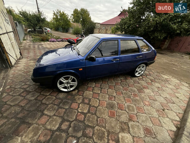 Синий ВАЗ 2109, объемом двигателя 1.5 л и пробегом 173 тыс. км за 2300 $, фото 4 на Automoto.ua