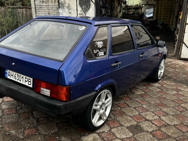 Синий ВАЗ 2109, объемом двигателя 1.3 л и пробегом 172 тыс. км за 2300 $, фото 2 на Automoto.ua