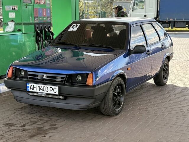 Синій ВАЗ 2109, об'ємом двигуна 1.3 л та пробігом 80 тис. км за 1801 $, фото 4 на Automoto.ua