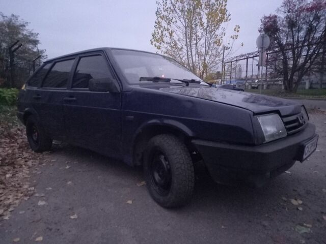 Синий ВАЗ 2109, объемом двигателя 1.3 л и пробегом 150 тыс. км за 597 $, фото 1 на Automoto.ua