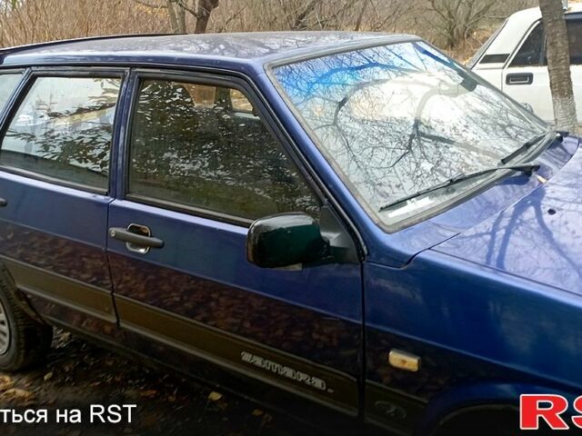 Синий ВАЗ 2109, объемом двигателя 16 л и пробегом 480 тыс. км за 1500 $, фото 2 на Automoto.ua