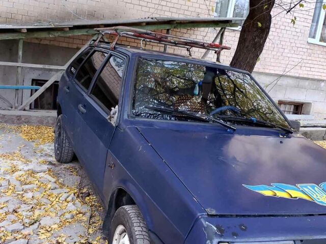 Синий ВАЗ 2109, объемом двигателя 1.5 л и пробегом 87 тыс. км за 500 $, фото 2 на Automoto.ua