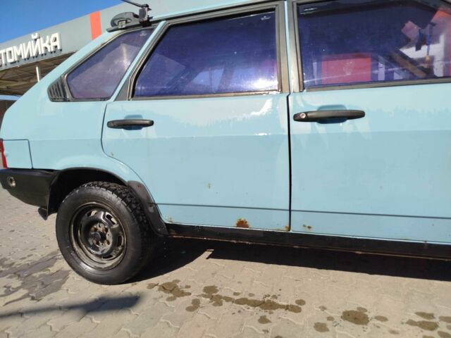 Синий ВАЗ 2109, объемом двигателя 1.3 л и пробегом 2 тыс. км за 1000 $, фото 7 на Automoto.ua