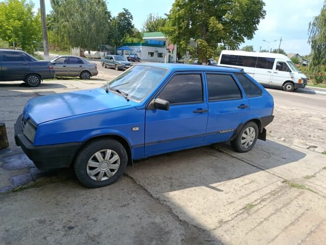 Синий ВАЗ 2109, объемом двигателя 1.5 л и пробегом 243 тыс. км за 900 $, фото 14 на Automoto.ua